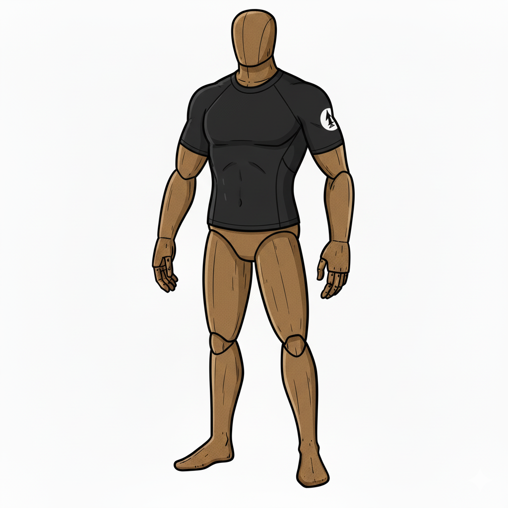 BJJ Rash Guard - Moisture-Wicking Compression Shirt for Skin Protection and Mat Burn Prevention