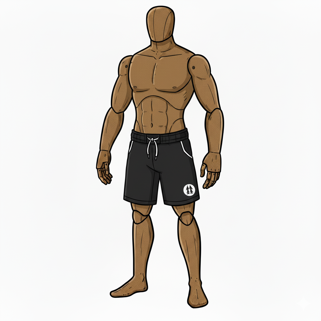 BJJ Grappling Shorts - Professional Board Shorts for No-Gi Training and Competition