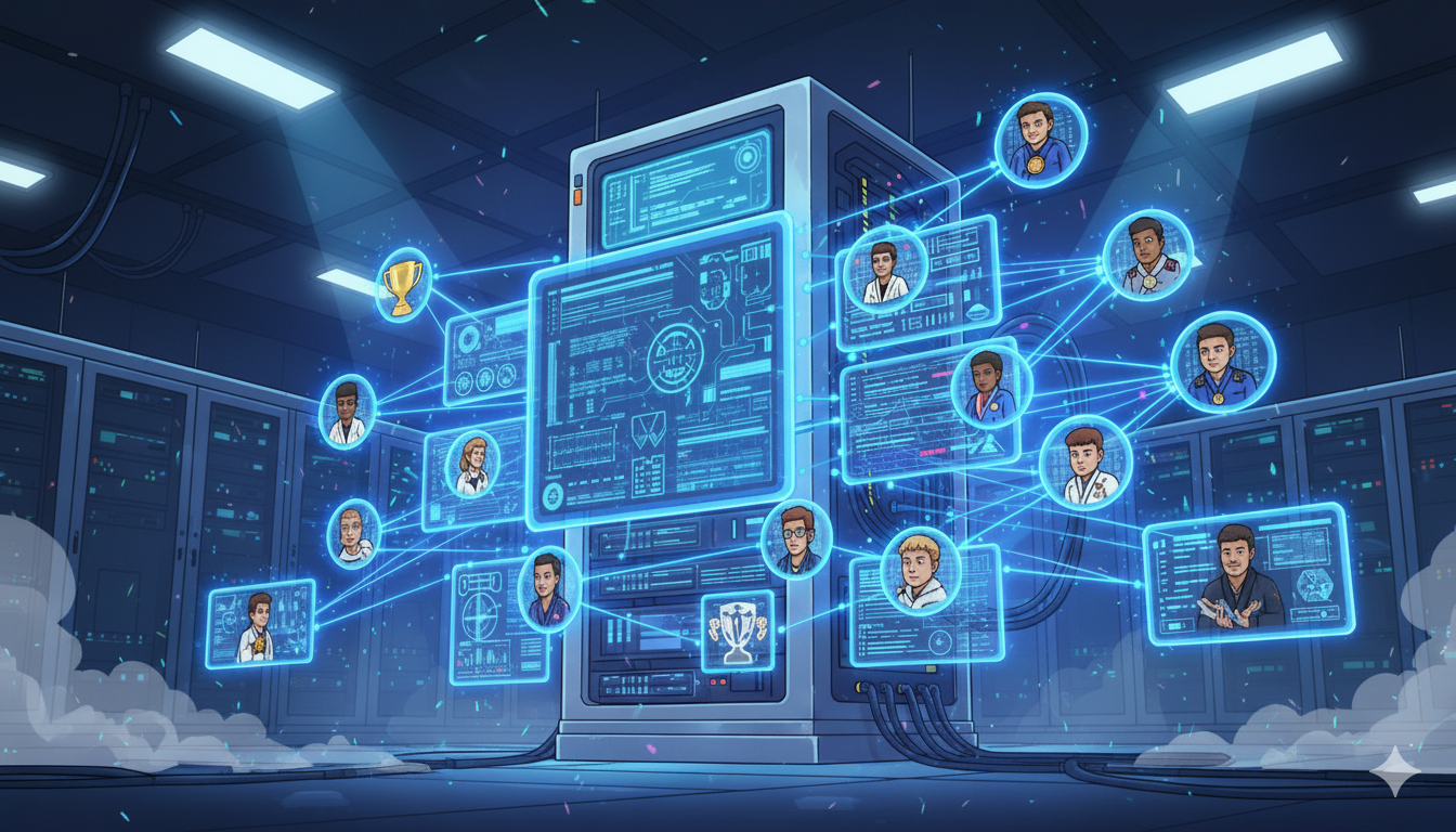 Collection of BJJ technique database platforms with video tutorials and instructional content